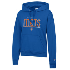 New York Mets Champion Women's Vintage Powerblend Hoodie - Royal