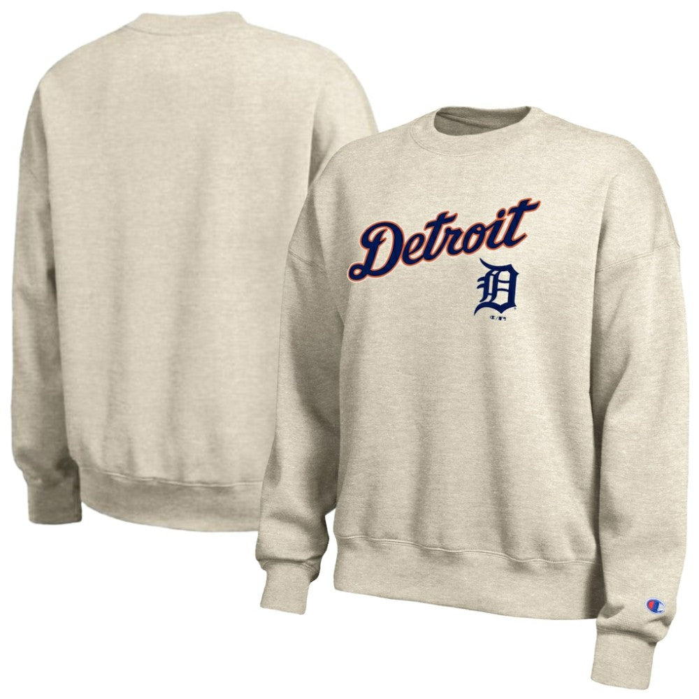 Detroit Tigers Champion Women's All-Star Sweatshirt - Oatmeal