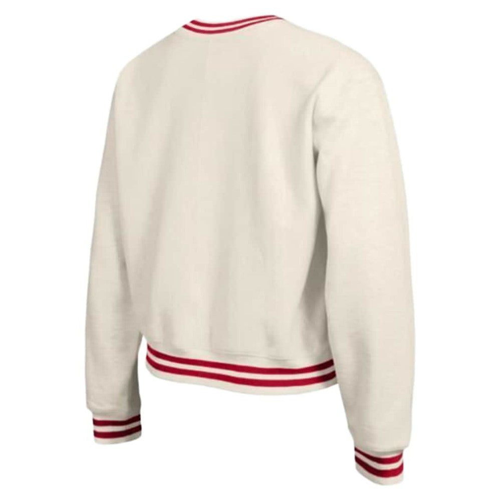 Boston Red Sox Champion Women's Reverse Weave Sweatshirt - Cream