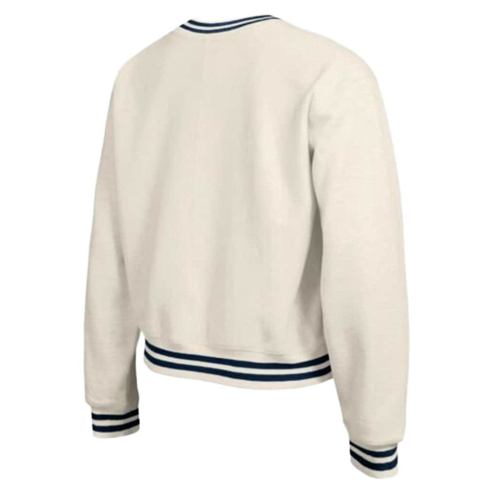 Milwaukee Brewers Champion Women's Reverse Weave Sweatshirt - Cream