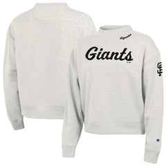 San Francisco Giants Champion Women's Triumph Tri-Blend Sweatshirt - Stone