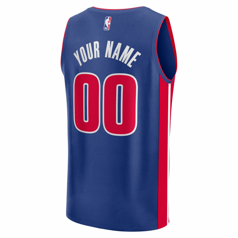 Detroit Pistons Fastbreak Custom Jersey sale - Icon Editi- Blue | Fanatics online