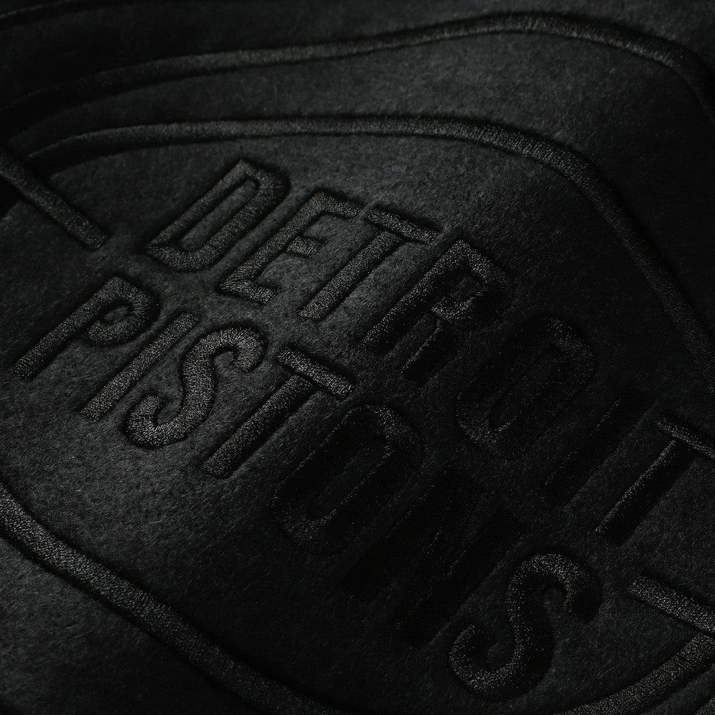Detroit Pistons Women's Phantom Cropped T-Shirt sale - Black | Mitchell & Ness discount