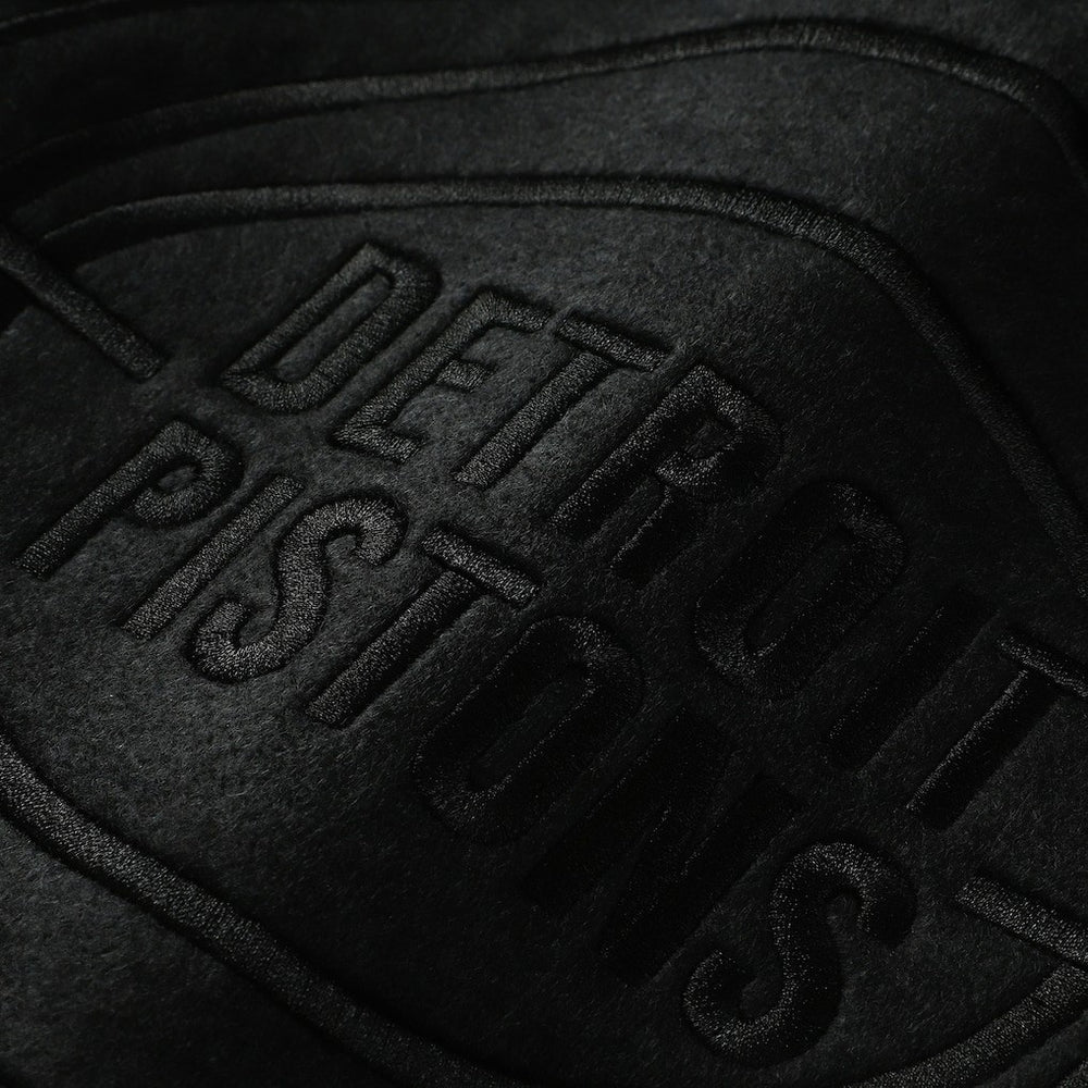 Detroit Pistons Women's Phantom Cropped T-Shirt sale - Black | Mitchell & Ness discount
