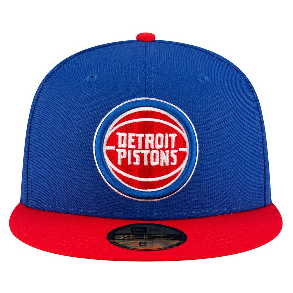 Detroit Pistons Two-Tone 59FIFTY Fitted Hat sale - Blue | New Era outlet