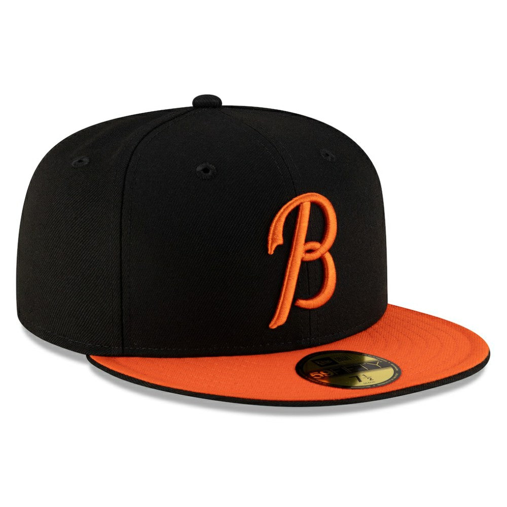 Baltimore Orioles Authentic Collection 59FIFTY Fitted Hat - Black/Orange | New Era