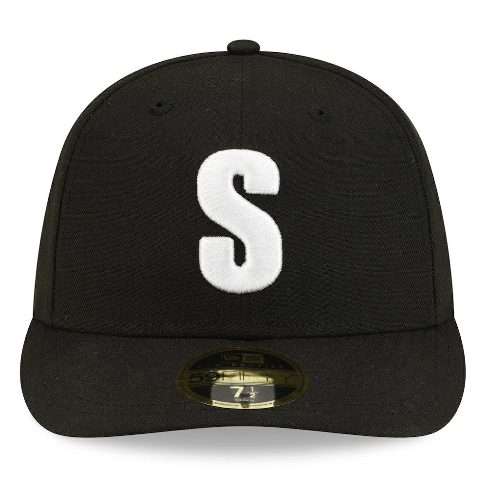 Seattle Mariners Authentic Collection Low Profile 59FIFTY Fitted Hat - Black | New Era
