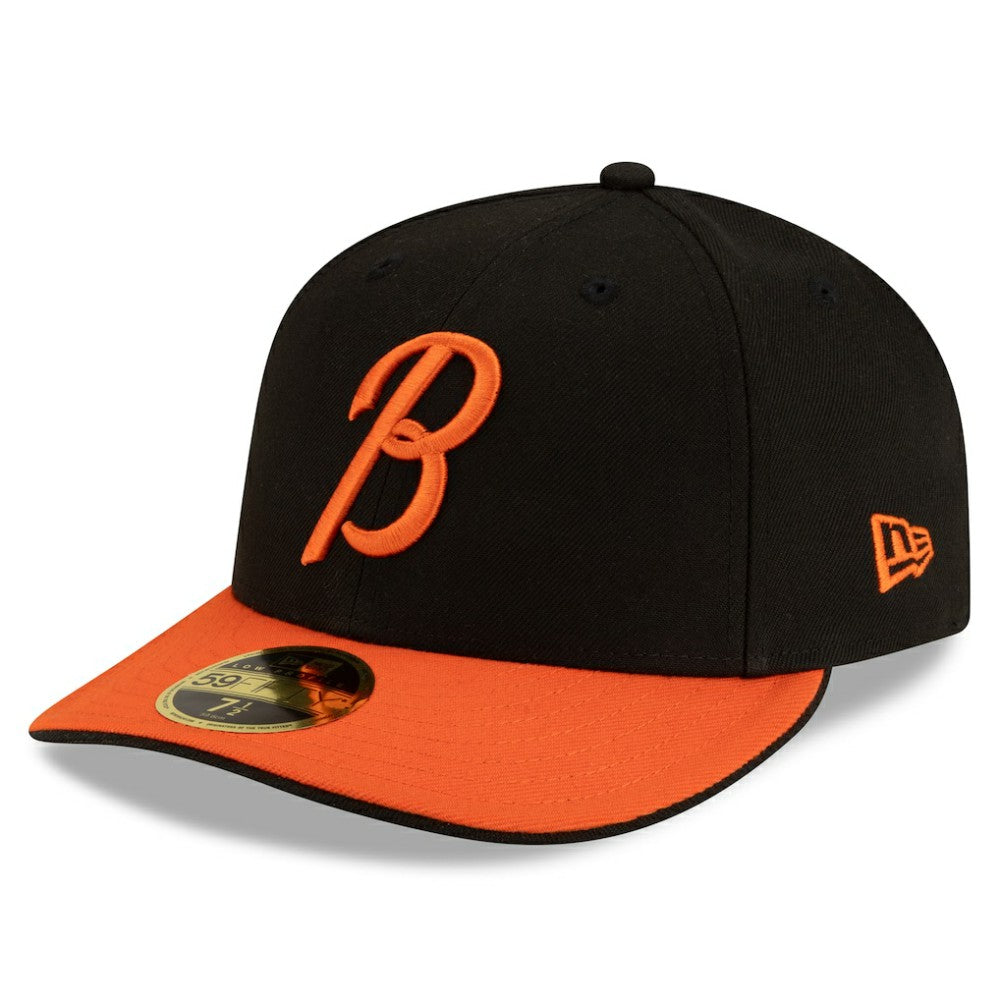 Baltimore Orioles Authentic Collection Low Profile 59FIFTY Fitted Hat - Black/Orange | New Era