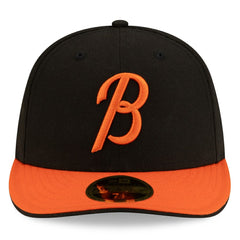 Baltimore Orioles Authentic Collection Low Profile 59FIFTY Fitted Hat - Black/Orange | New Era