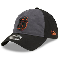 San Francisco Giants Replica Alternate 9TWENTY Adjustable Hat - Gray/Black | New Era