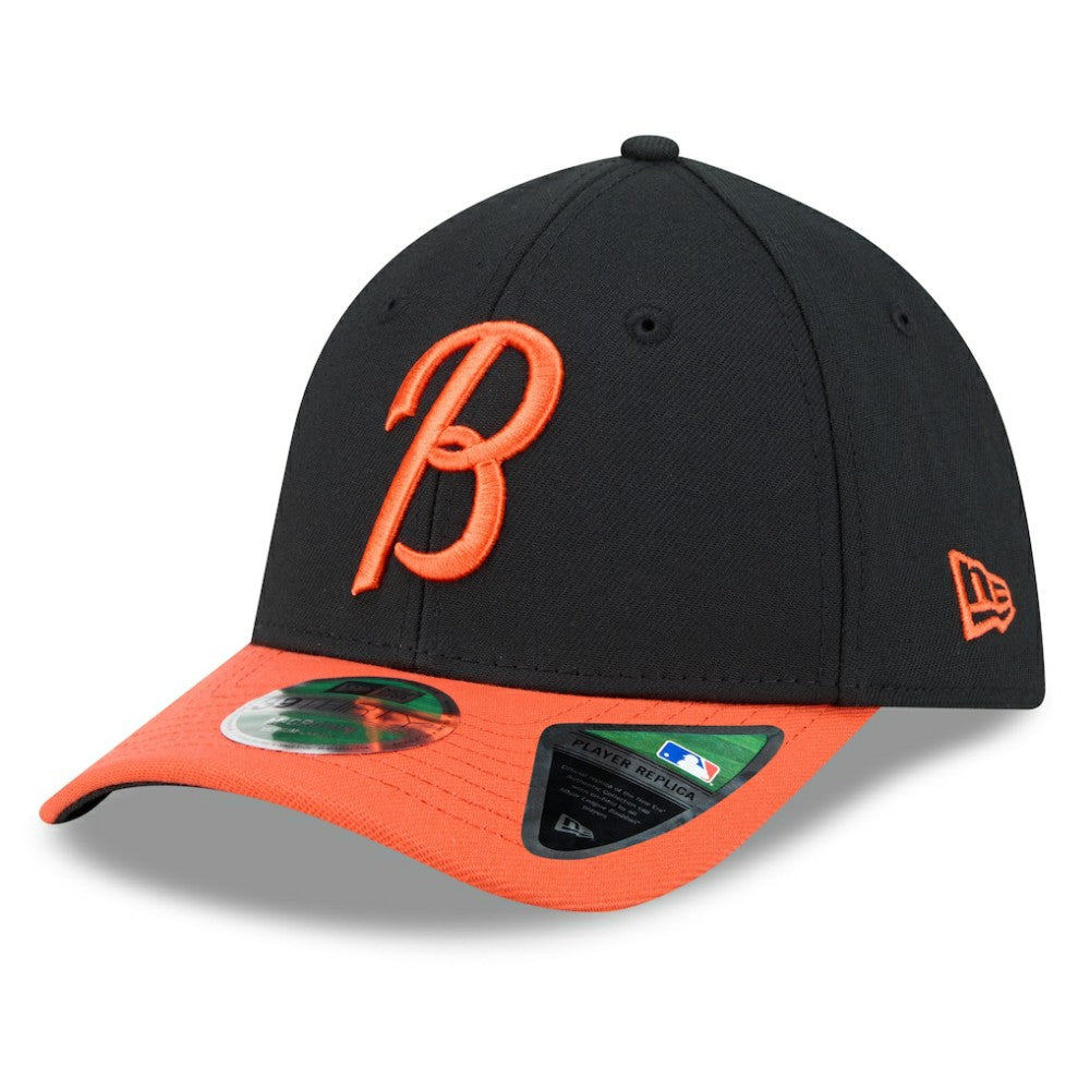 Baltimore Orioles Player Replica 39THIRTY Flex Hat - Black/Orange | New Era