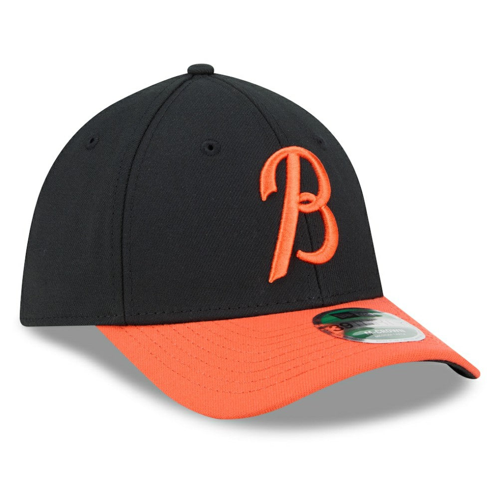 Baltimore Orioles Player Replica 39THIRTY Flex Hat - Black/Orange | New Era
