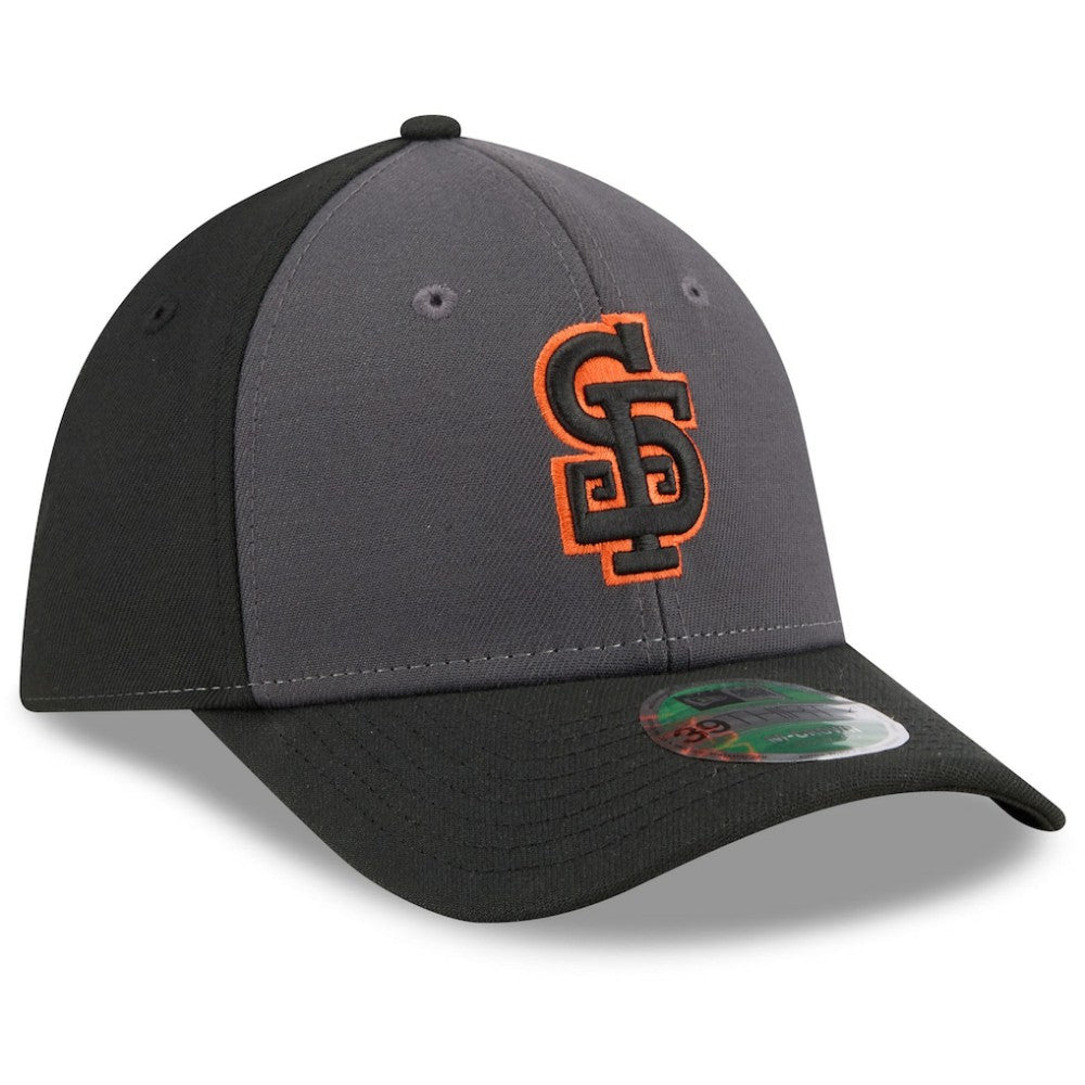 San Francisco Giants Player Replica Alternate 39THIRTY Flex Hat - Gray/Black | New Era
