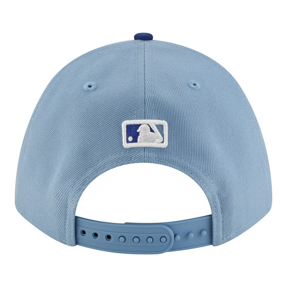 Kansas City Royals Player Replica 9FORTY M-Crown Adjustable Hat - White/Light Blue | New Era