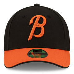 Baltimore Orioles Player Replica 9FORTY Adjustable Hat - Black/Orange | New Era