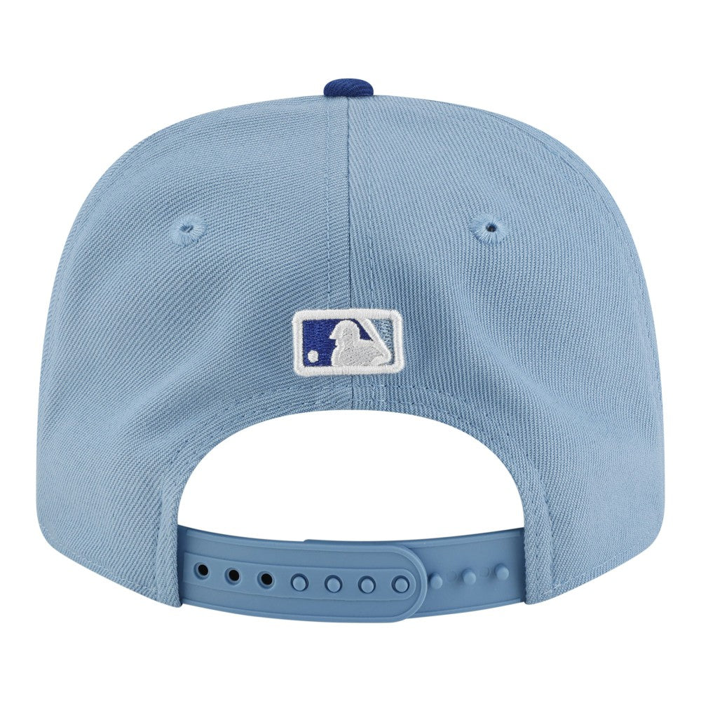 Kansas City Royals Player Replica 9SEVENTY Adjustable Hat - White/Light Blue | New Era