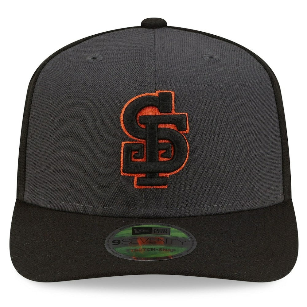 San Francisco Giants Player Replica Alternate 9SEVENTY Adjustable Hat - Gray/Black | New Era