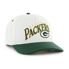 Green Bay Packers '47 Soar Relaxed Hitch Adjustable Hat - White on sale