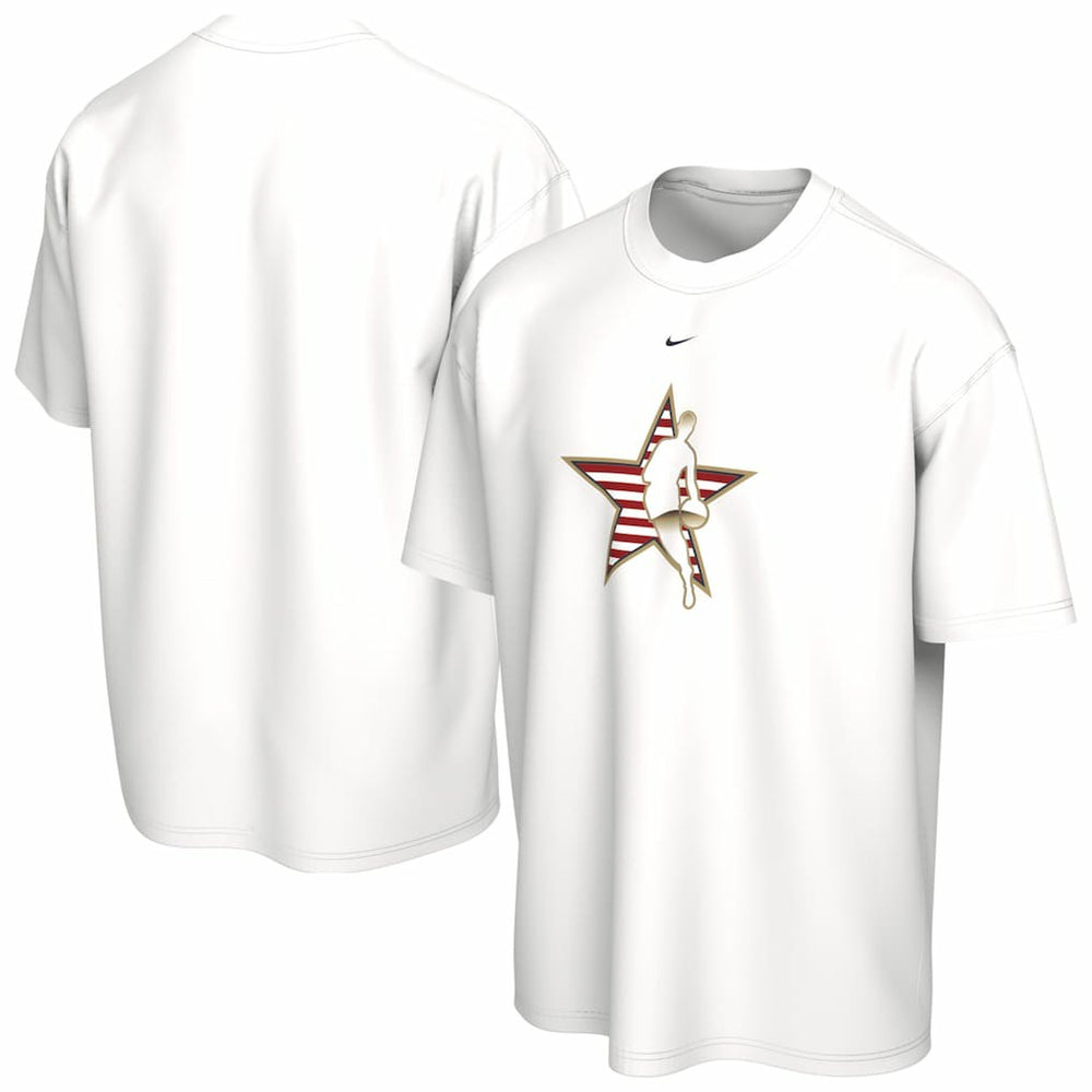 2026 NBA All-Star Game Stripe USA T-Shirt - White | Nike outlet