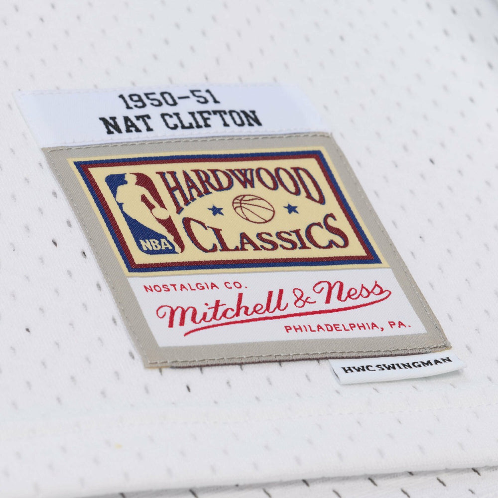 Nathaniel Clifton New York Knicks 1950-51 Pioneers Swingman Jersey - White | Mitchell & Ness online