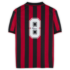 Frank Rijkaard AC Milan Autographed Red/Black Home Jersey - Icons sale