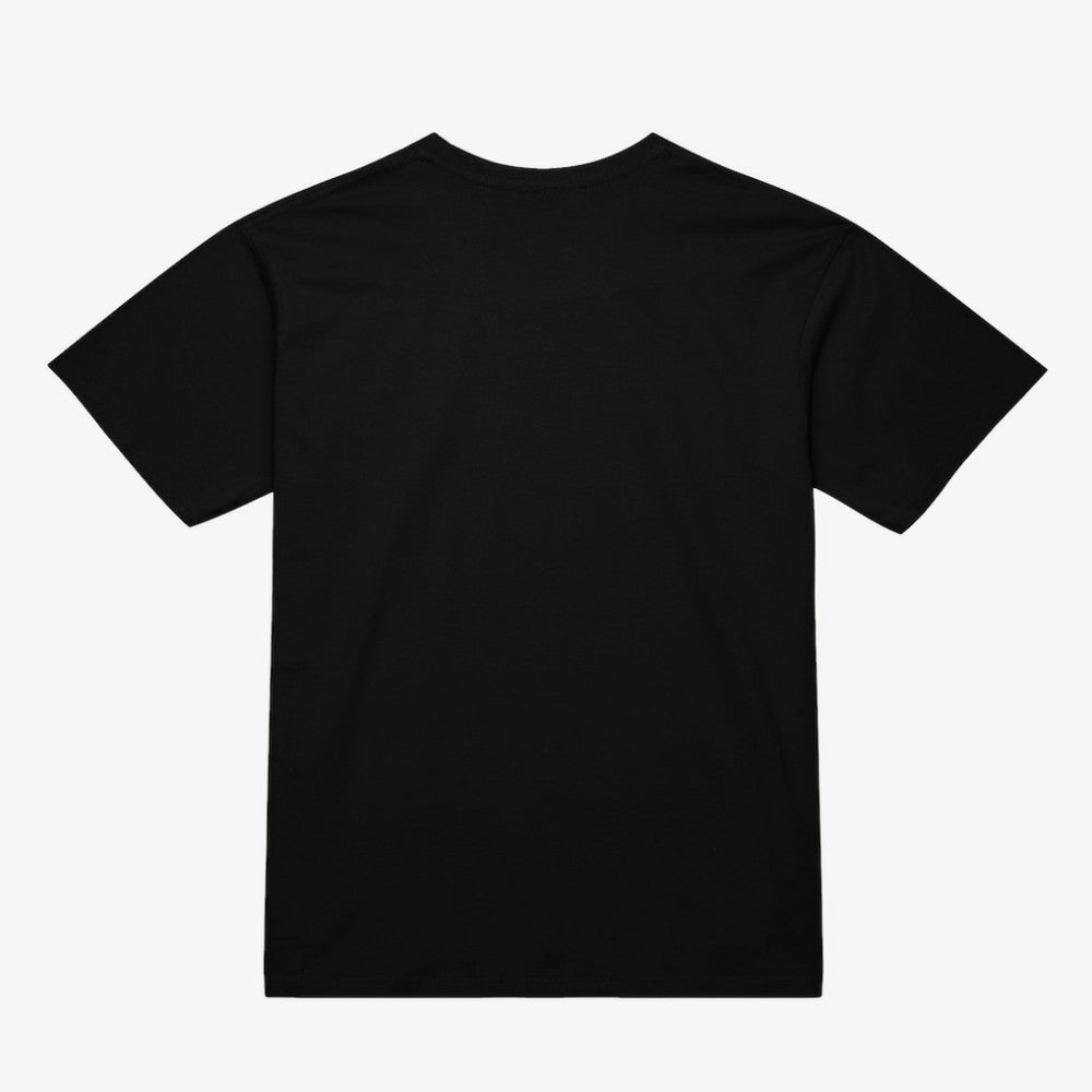 Baltimore Orioles Script Sweep Arch T-Shirt - Black | Mitchell & Ness