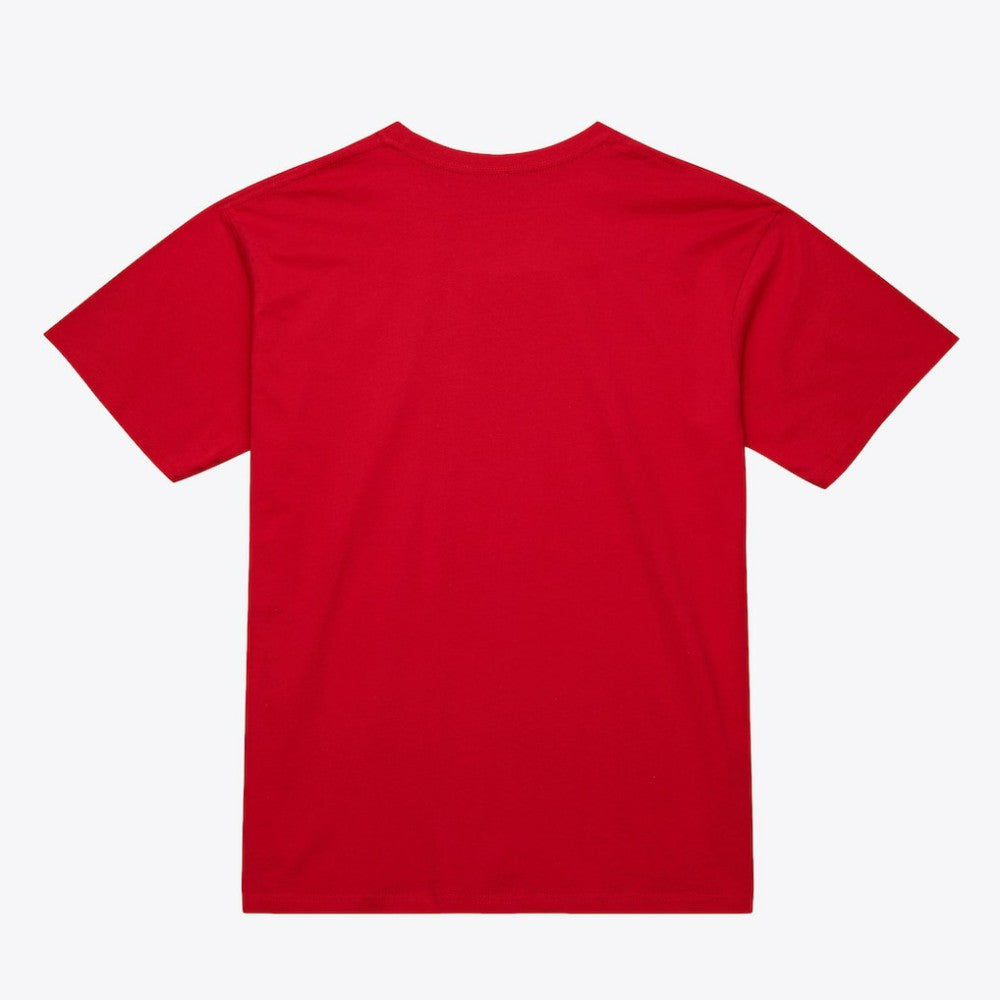 Philadelphia Phillies Script Sweep Arch T-Shirt - Red | Mitchell & Ness