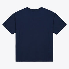 Detroit Tigers Script Sweep Arch T-Shirt - Navy | Mitchell & Ness