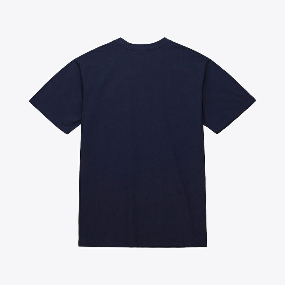 Boston Red Sox Script Sweep Arch T-Shirt - Navy | Mitchell & Ness