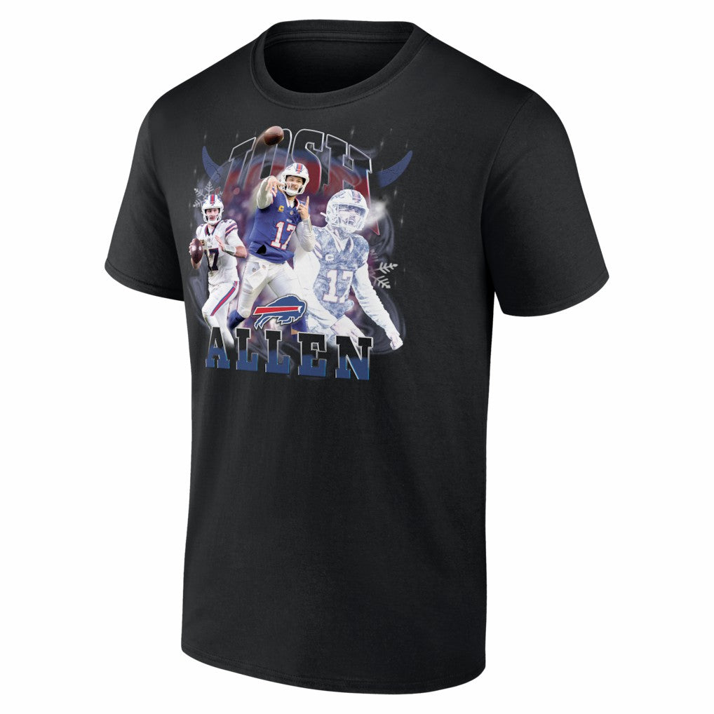Josh Allen Buffalo Bills Notorious T-Shirt - Black online