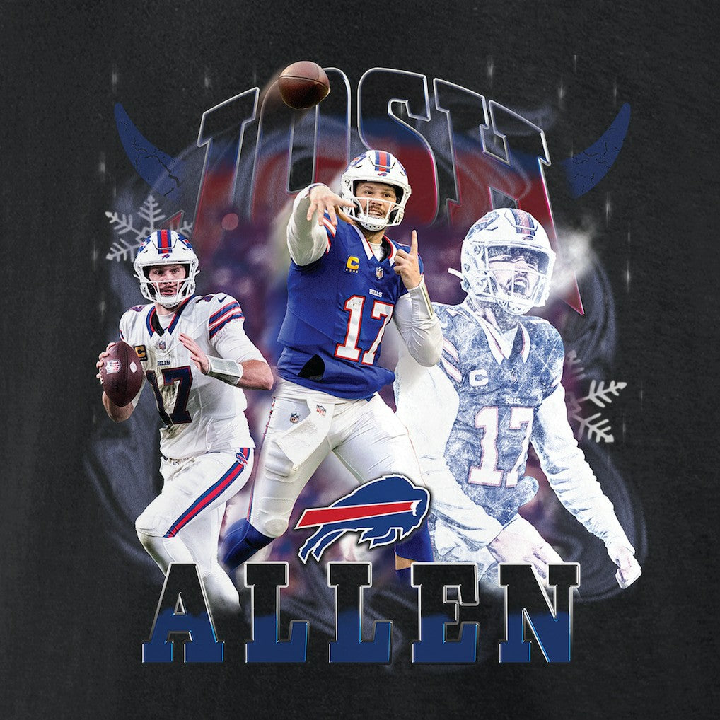 Josh Allen Buffalo Bills Notorious T-Shirt - Black online