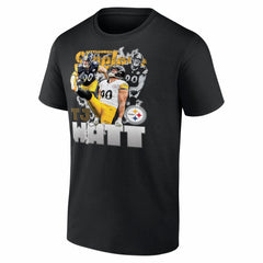 T.J. Watt Pittsburgh Steelers Notorious T-Shirt - Black for sale