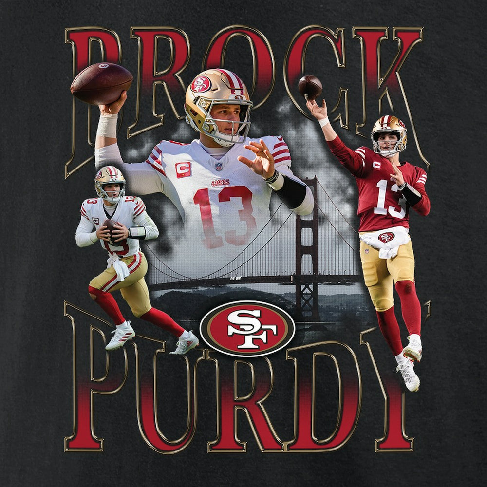 Brock Purdy San Francisco 49ers Notorious T-Shirt - Black outlet