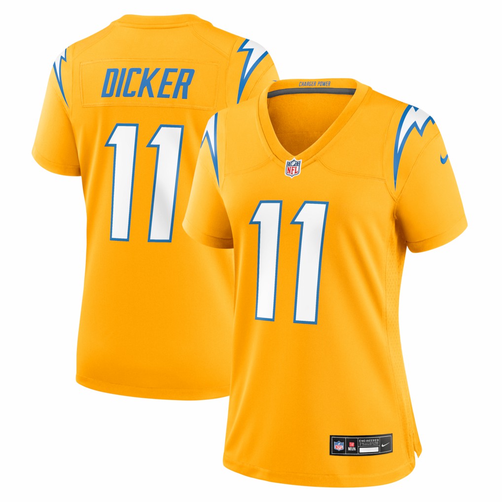 Cameron Dicker Los Angeles Chargers Women's Alternate Game Jersey - Gold | Nike cheap