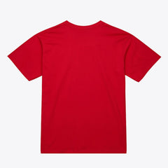 Atlanta Hawks Unisex Hardwood Classics Arch T-Shirt - Red | Mitchell & Ness online