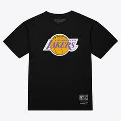 Los Angeles Lakers Unisex Hardwood Classics Arch T-Shirt - Black | Mitchell & Ness discount