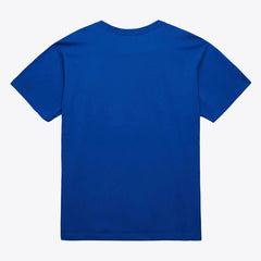 New York Knicks Unisex Hardwood Classics Arch T-Shirt - Royal | Mitchell & Ness cheap