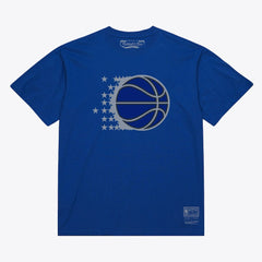 Orlando Magic Unisex Hardwood Classics Arch T-Shirt - Royal | Mitchell & Ness sale