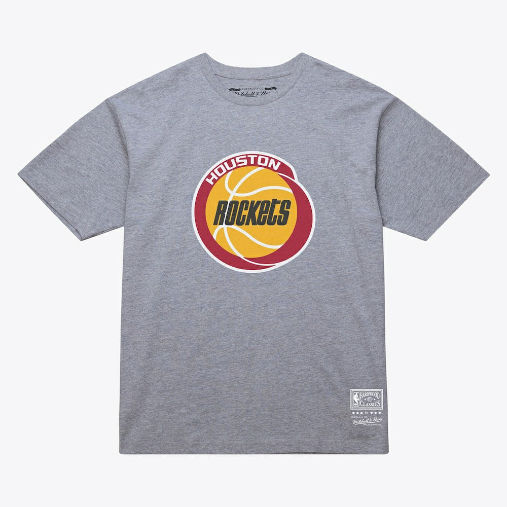 Houston Rockets Unisex Hardwood Classics Arch T-Shirt sale - Heather Gray | Mitchell & Ness outlet