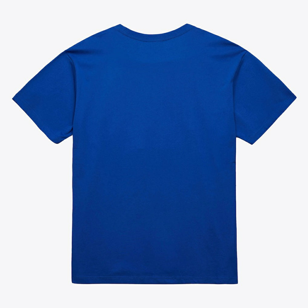 Denver Nuggets Unisex Hardwood Classics Basic Logo Arch T-Shirt sale - Royal | Mitchell & Ness outlet