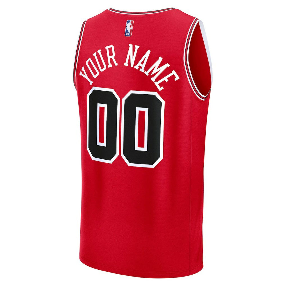 Chicago Bulls Youth Fastbreak Custom Jersey sale - Icon Editi- Red | Fanatics online