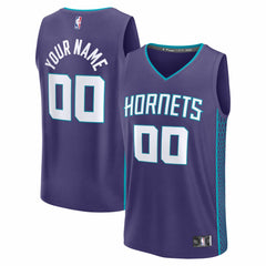 Charlotte Hornets Youth Fastbreak Custom Jersey - Statement Edition - Purple | Fanatics for sale