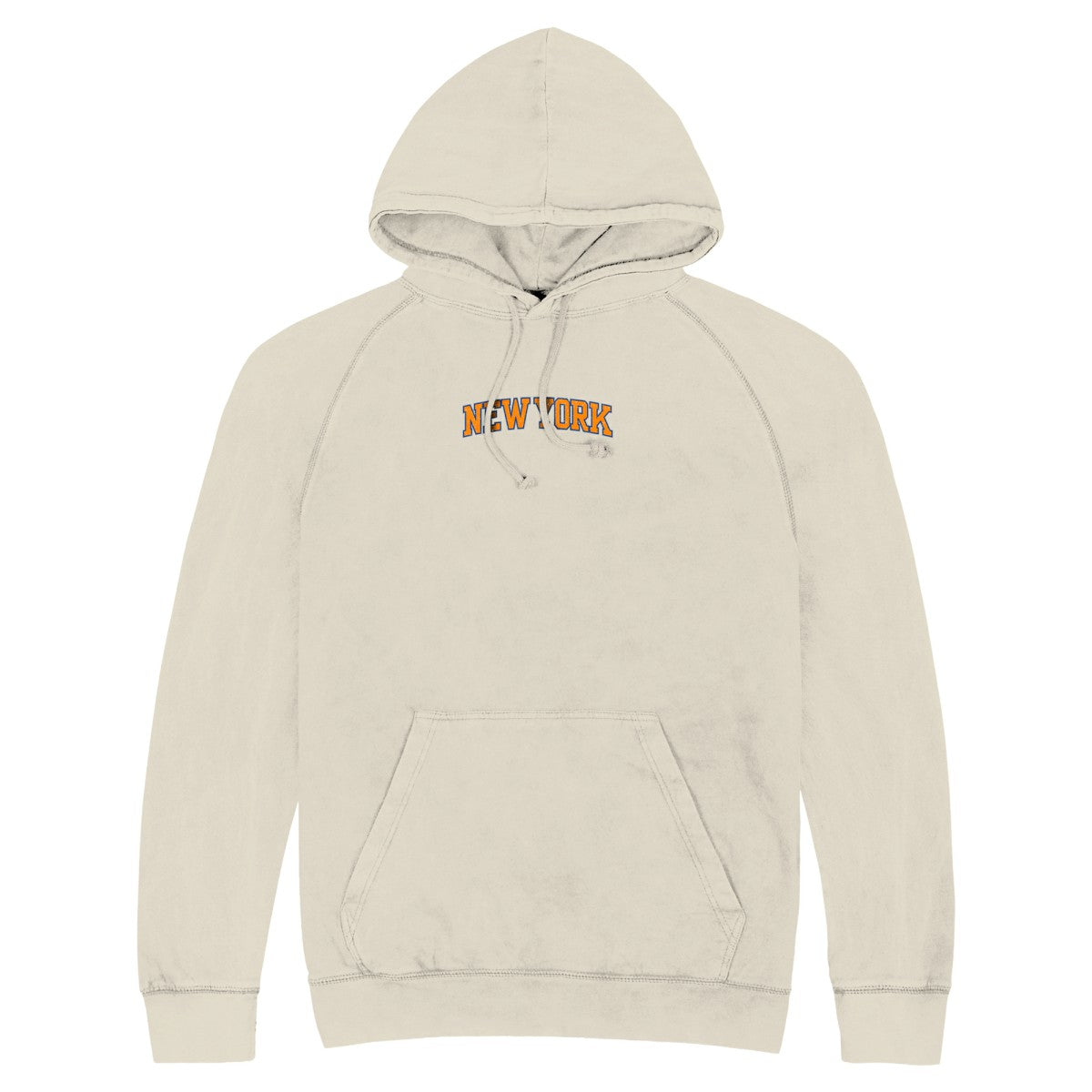 New York Knicks Stadium Essentials Unisex Get Back Vintage Raglan Hoodie - White sale