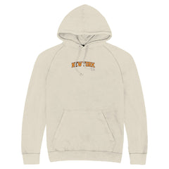 New York Knicks Stadium Essentials Unisex Get Back Vintage Raglan Hoodie - White sale