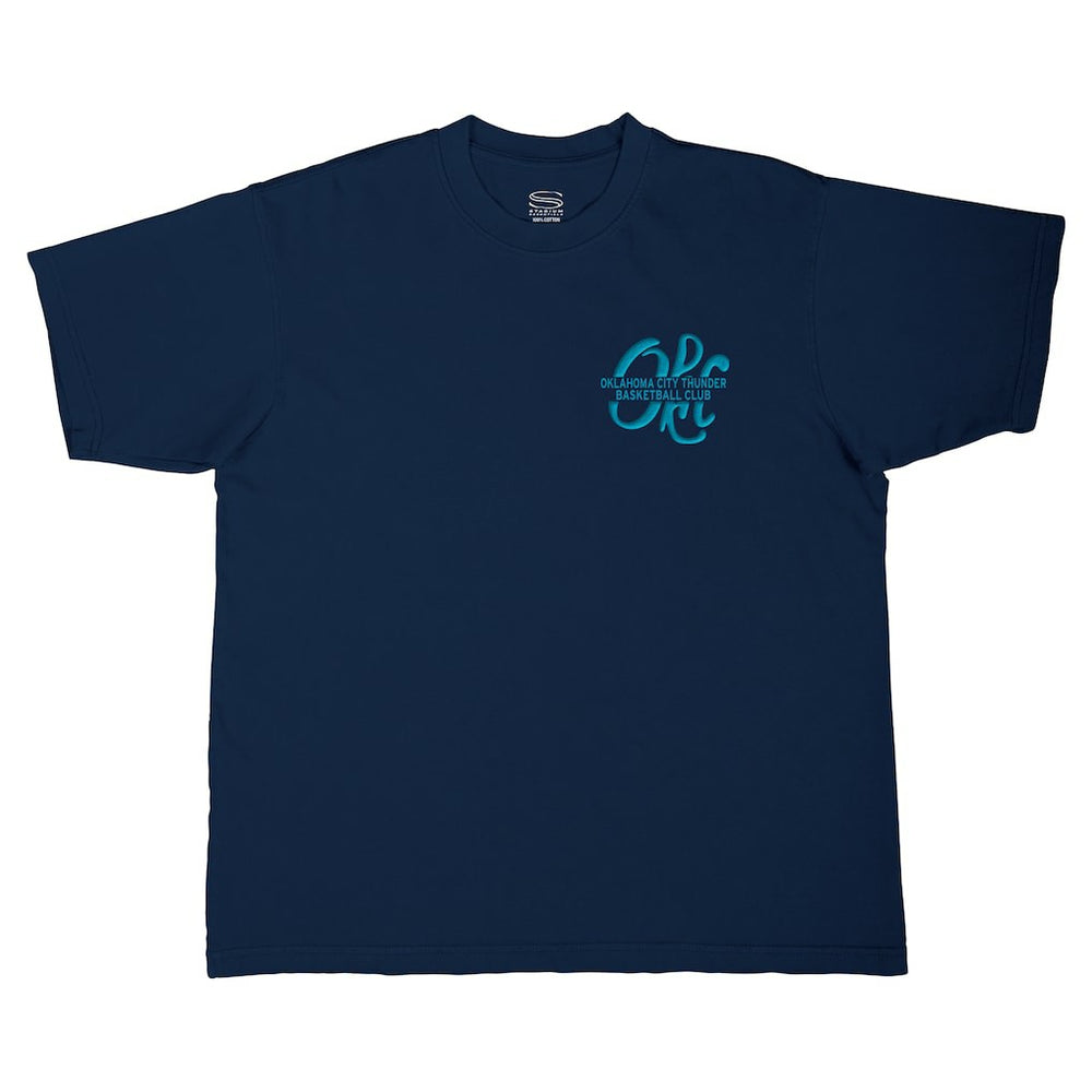 Oklahoma City Thunder Stadium Essentials Unisex Local Barfly Urban T-Shirt - Navy outlet