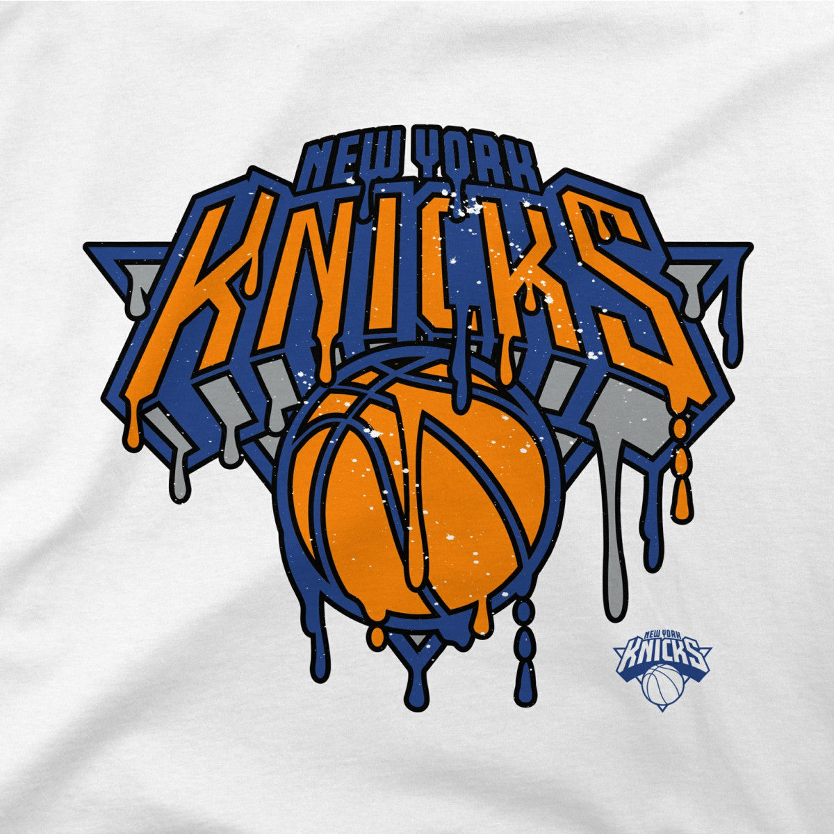 New York Knicks Stadium Essentials Women's Ice Cream Cropped Hoodie - White sale