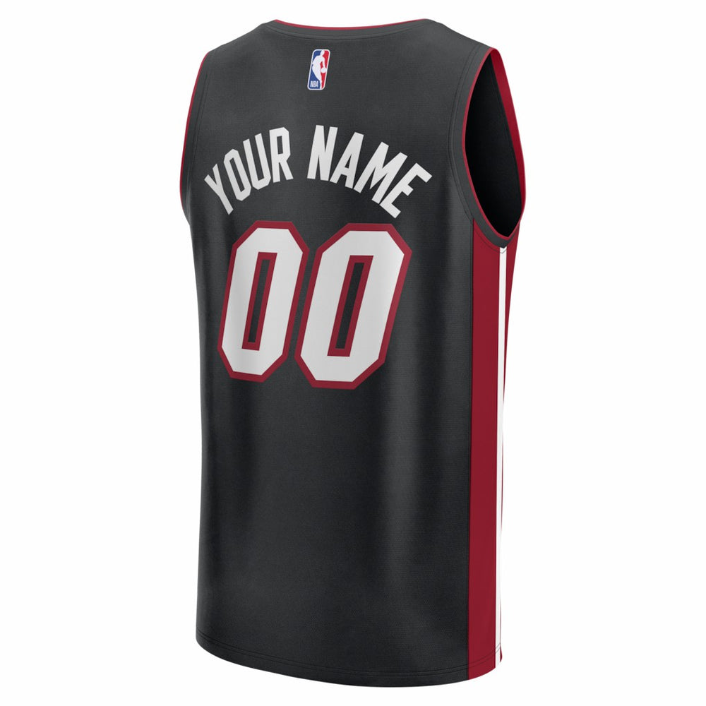 Miami Heat Fastbreak Custom Jersey - Icon Edition - Black | Fanatics shop