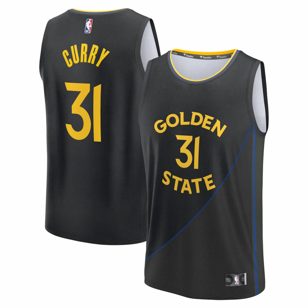 Seth Curry Golden State Warriors Fast Break Replica Player Jersey sale - Statement Editi- Black | Fanatics cheap