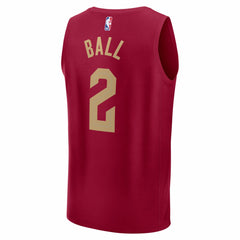 Lonzo Ball Cleveland Cavaliers Fast Break Replica Jersey sale - Wine sale - Icon Edition | Fanatics shop