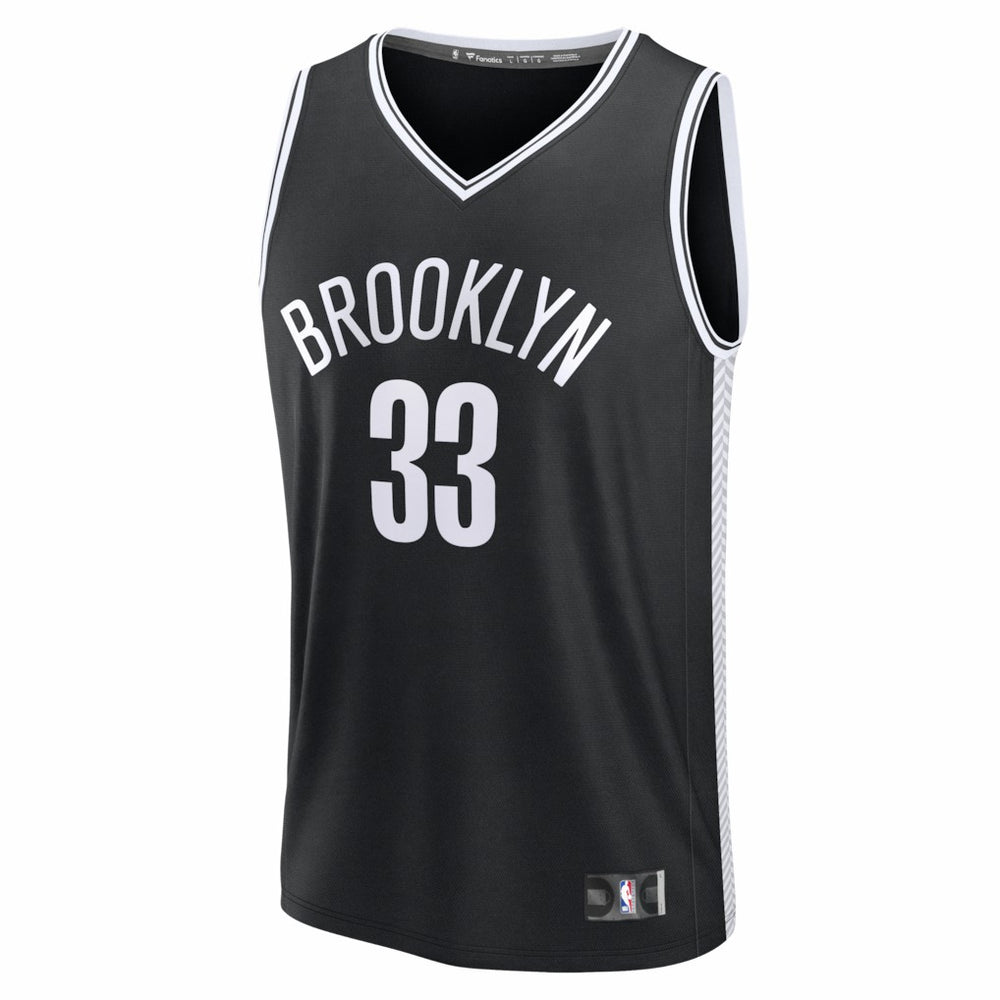 Nic Claxton Brooklyn Nets Fast Break Replica Jersey - Black - Icon Edition | Fanatics for sale